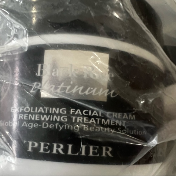 🆕 2 Perlier Black Rice Platinum Exfoliating Facial Cream 3.3 OZ each sealed